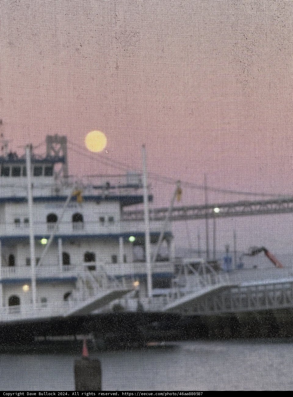 Moonlit Majesty at the Dock