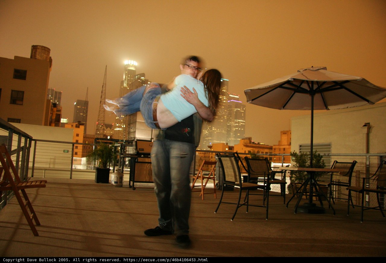 Embrace at the Dining Table