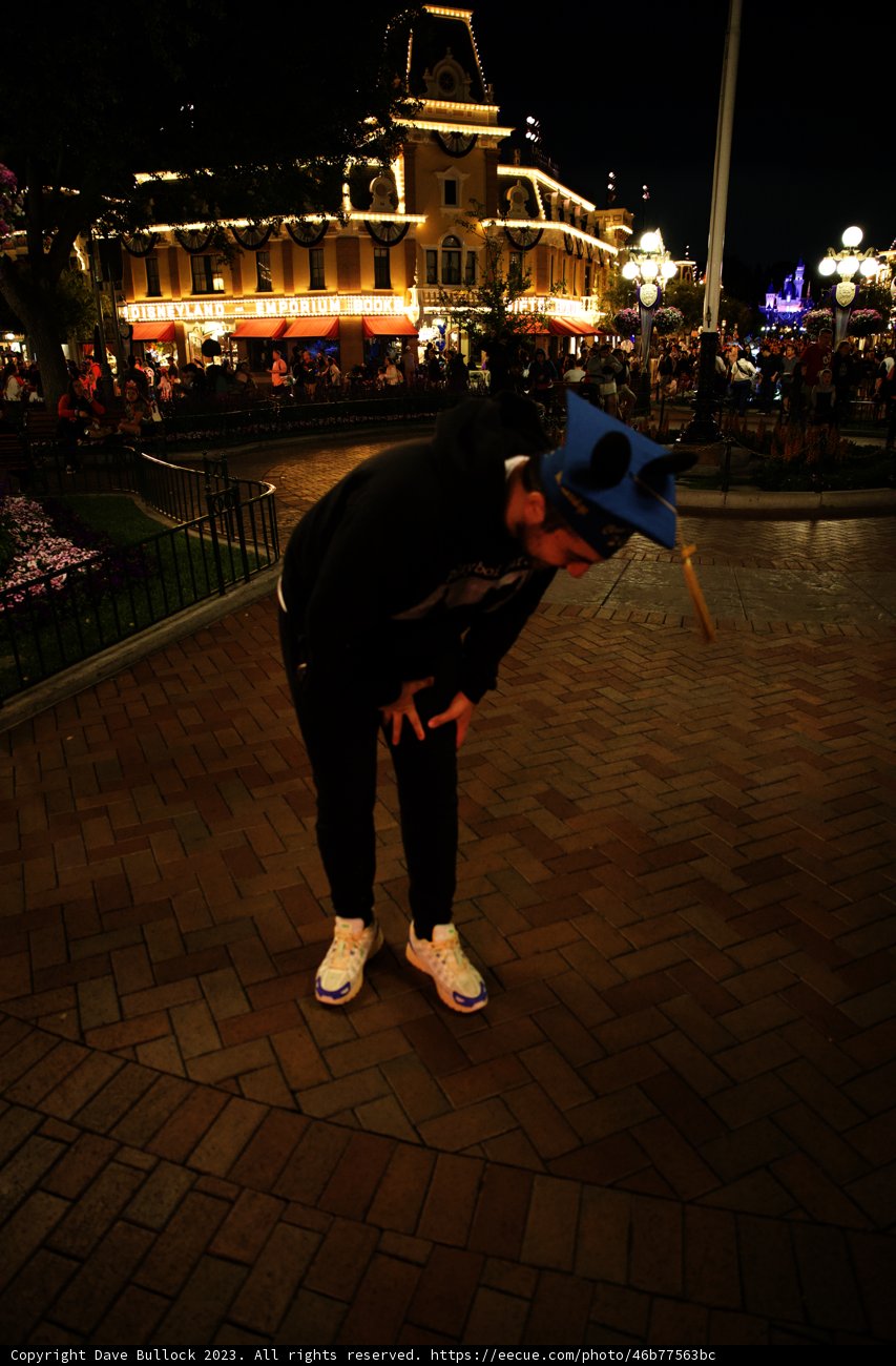 Strolling Through Disneyland After Dark