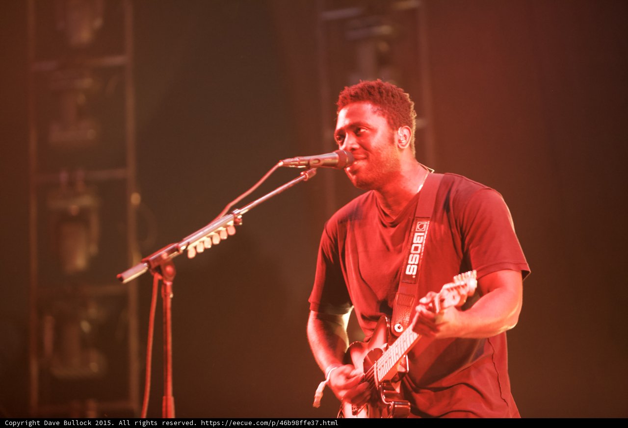 Kele Okereke Performing