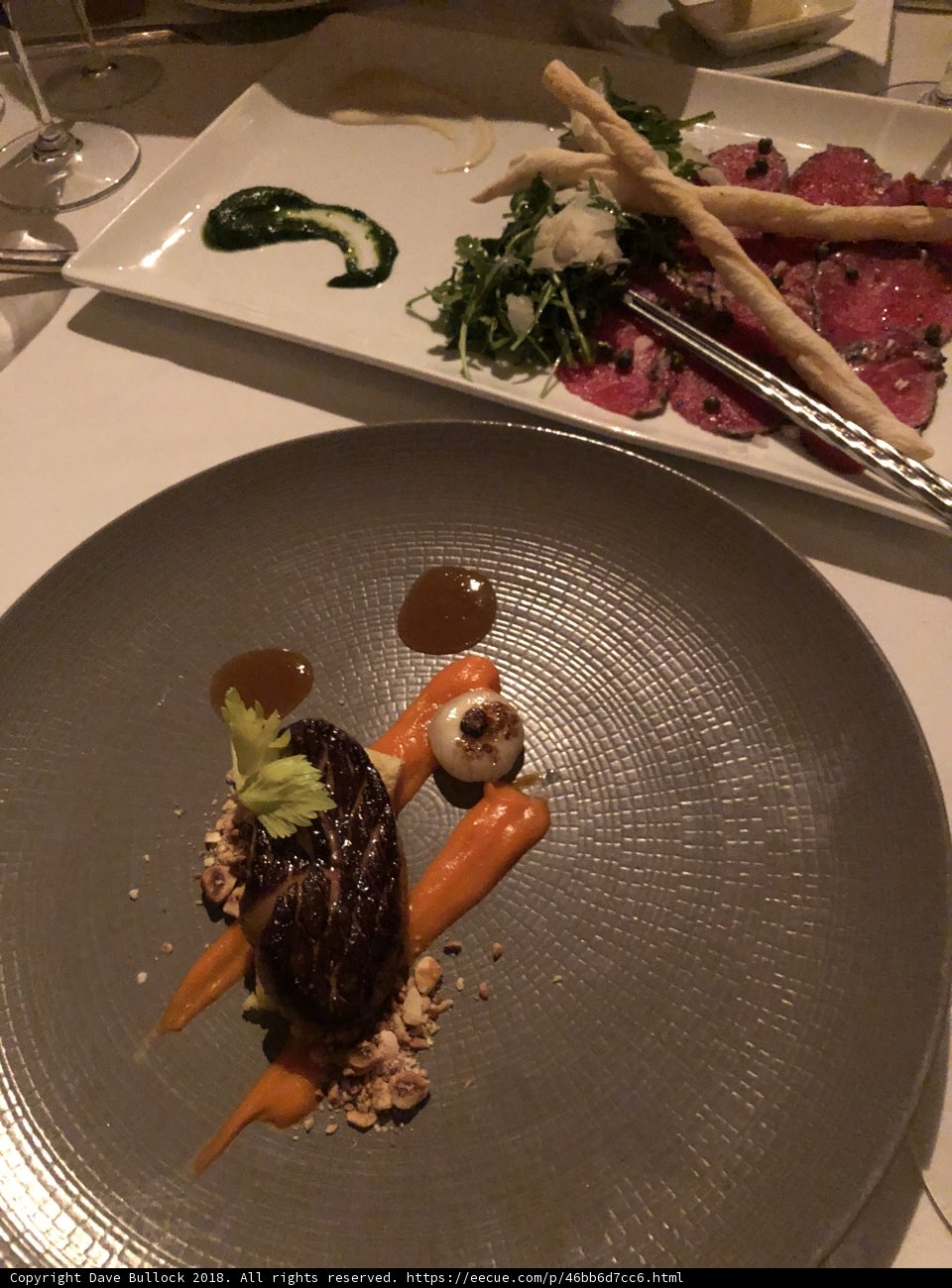 Beautifully Presented Plate of Food