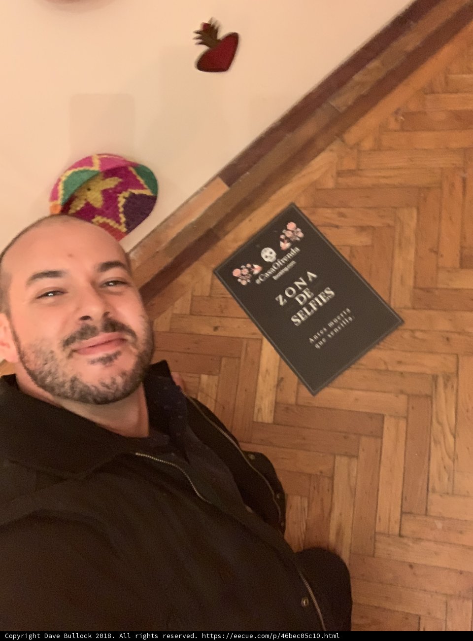 Selfie with a Poster