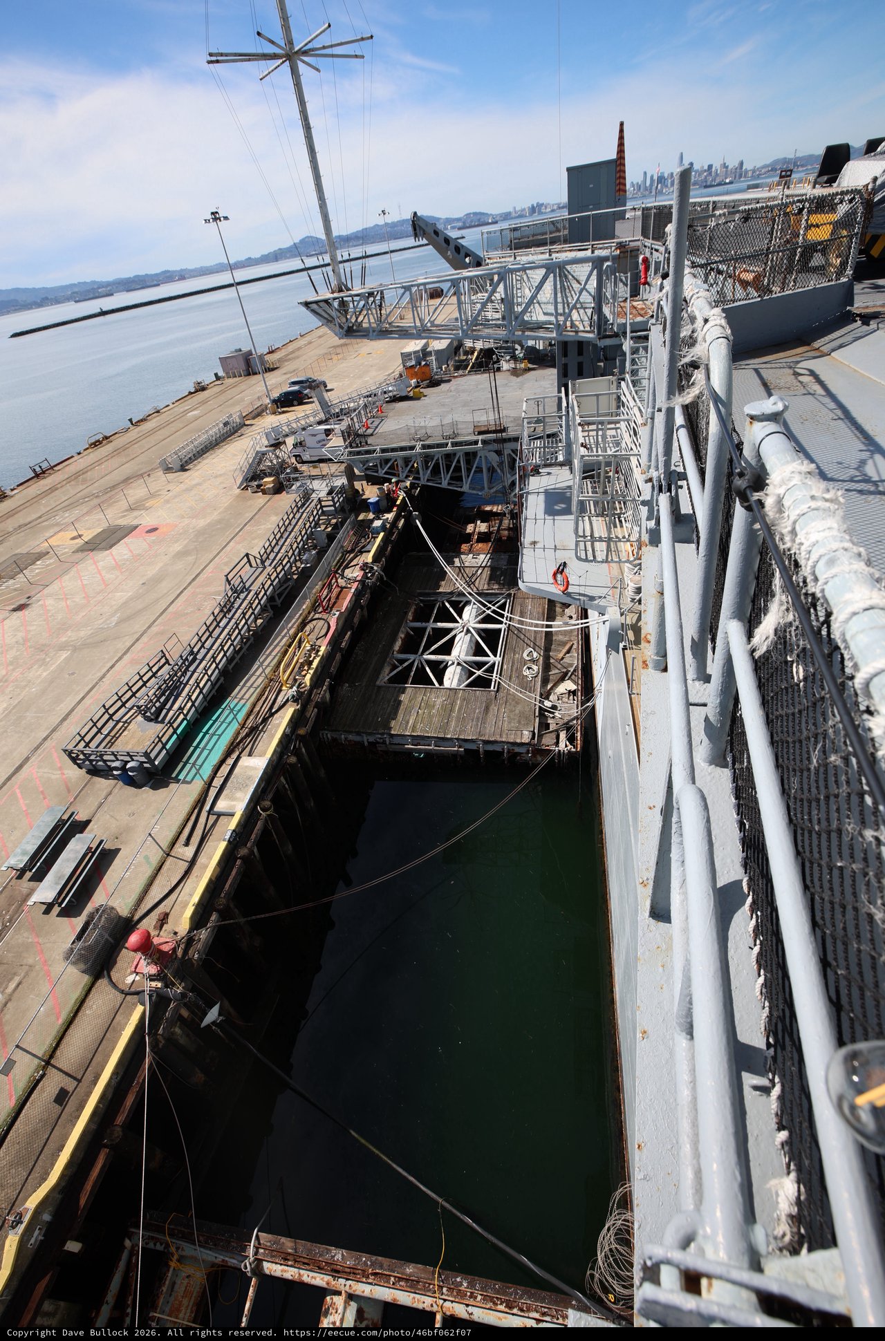 Dry Dock Maintenance and Restoration on USS Hornet