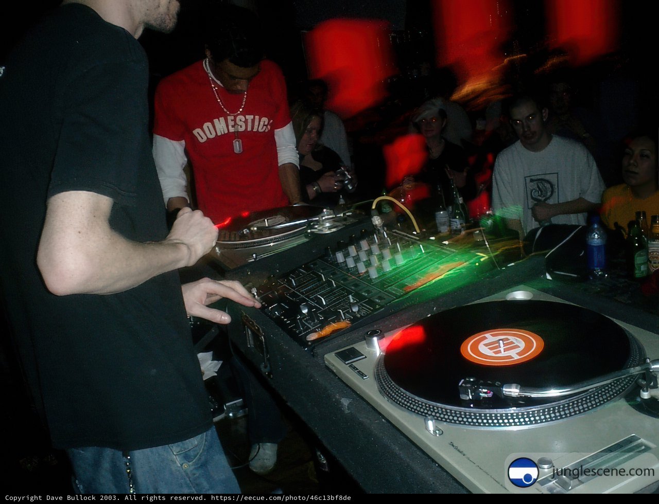 Live DJ Performance at Nightclub