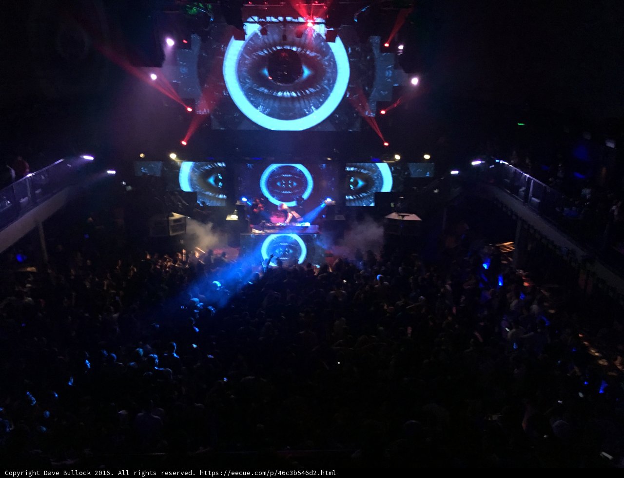 Nightlife at a Los Angeles Club