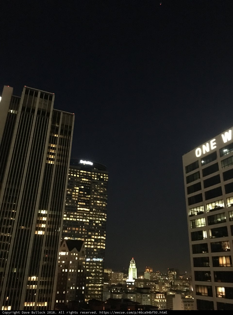 One World Trade Center Illuminated in the City That Never Sleeps