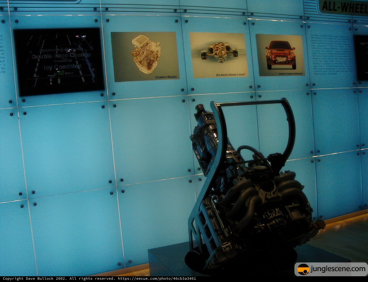 Vintage Motorcycle and Memorabilia Display