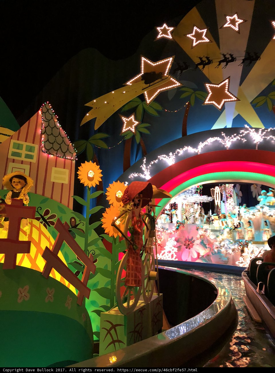 Nighttime Magic at the Amusement Park