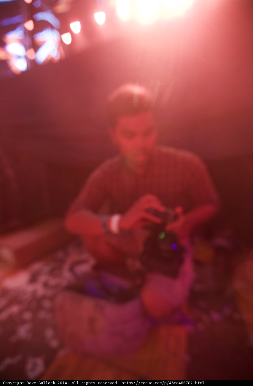 Blurry Nightlife at Coachella