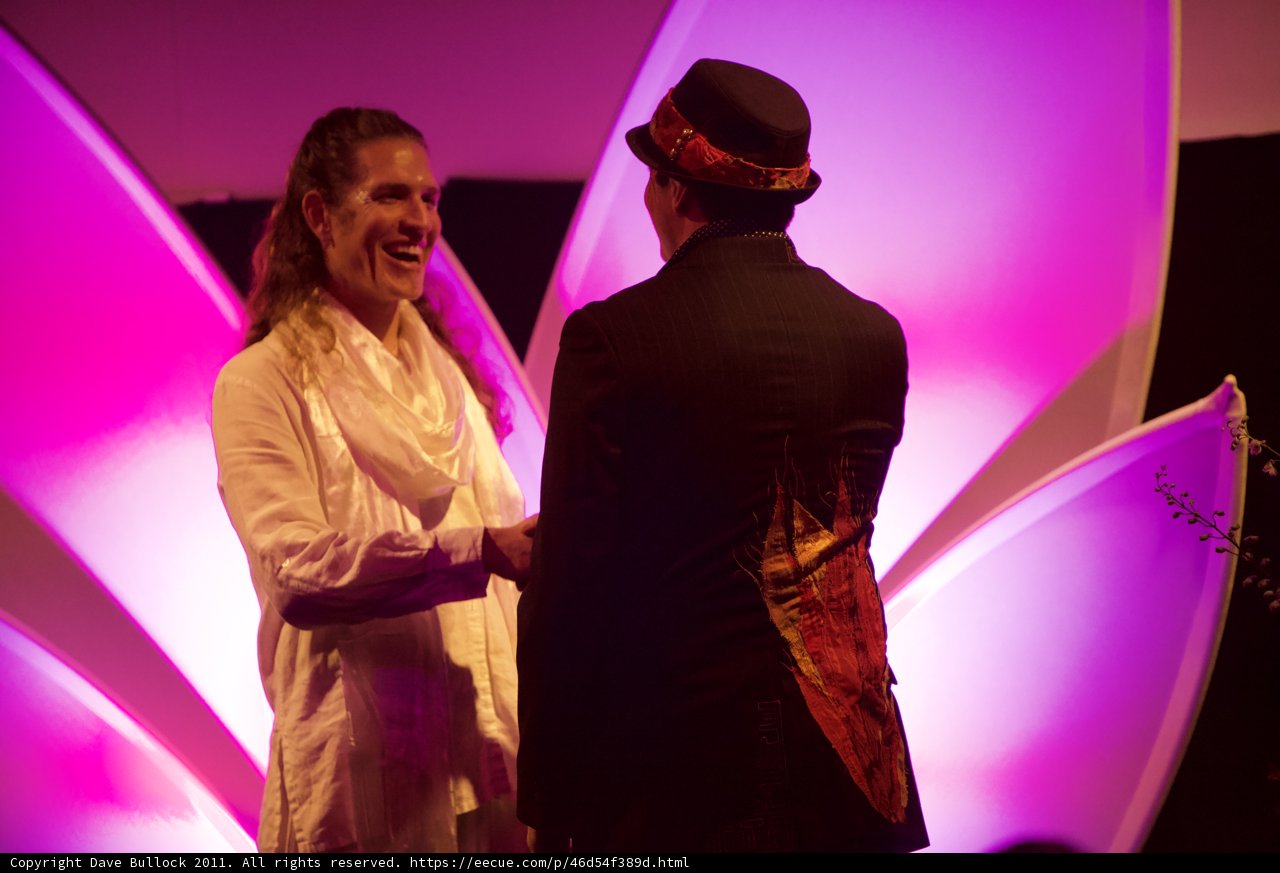 A Formal Handshake on Stage