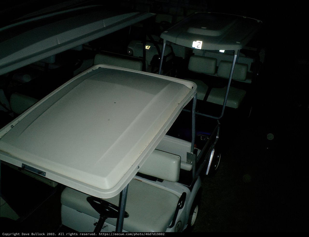 Nighttime Golf Cart Cruise