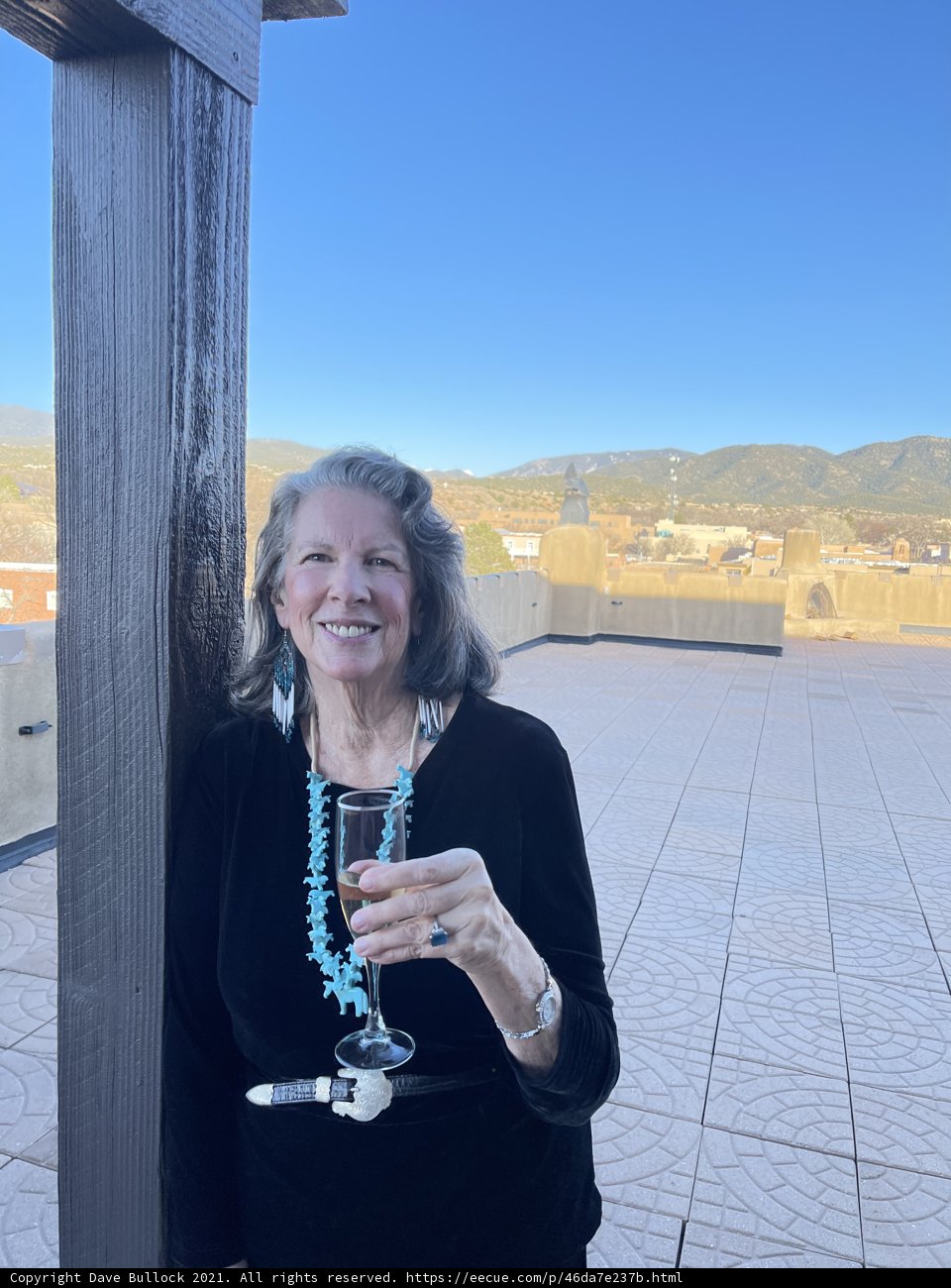 The Lady with the Beaded Necklace