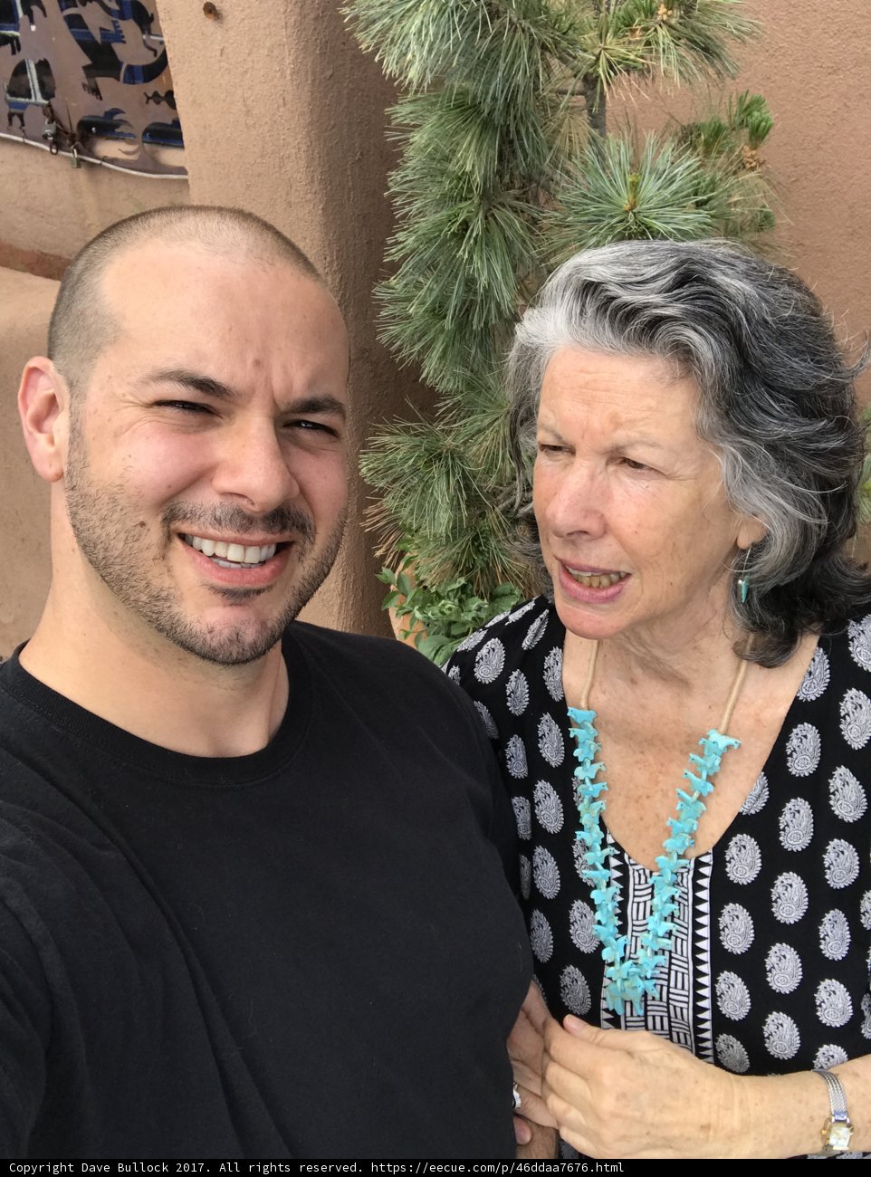 Selfie Delight in Santa Fe