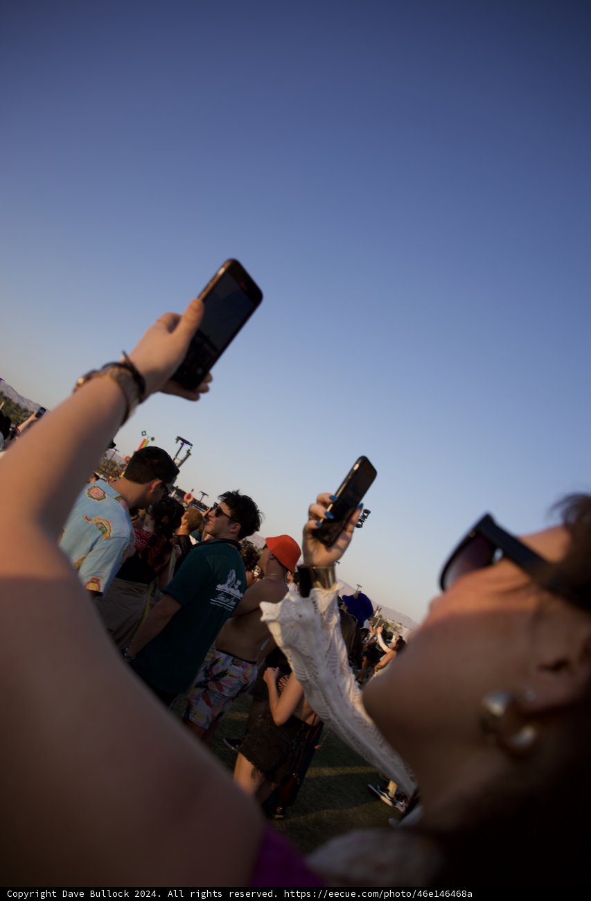 Capturing the Moment: Sunset Selfies at Coachella 2024