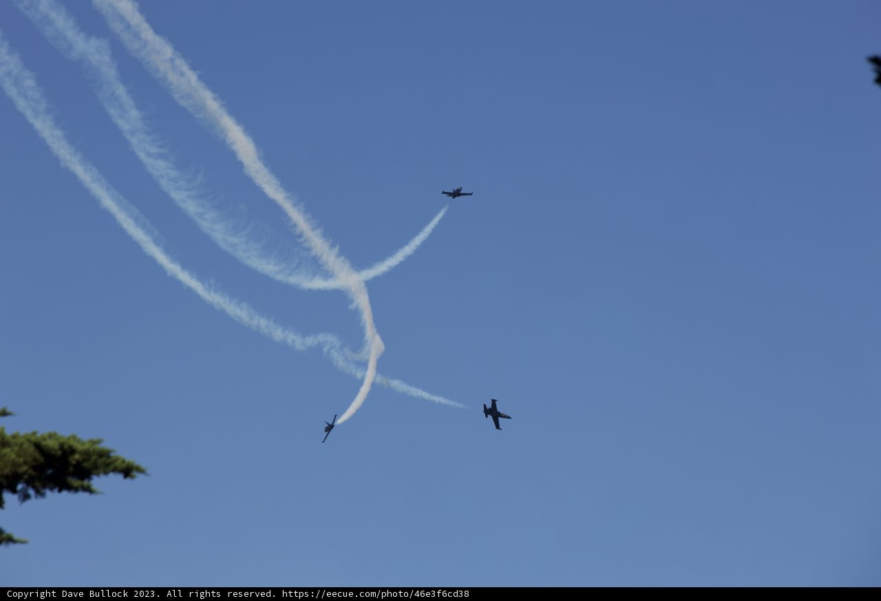 Sky Dance at Fleet Week Air Show, 2023
