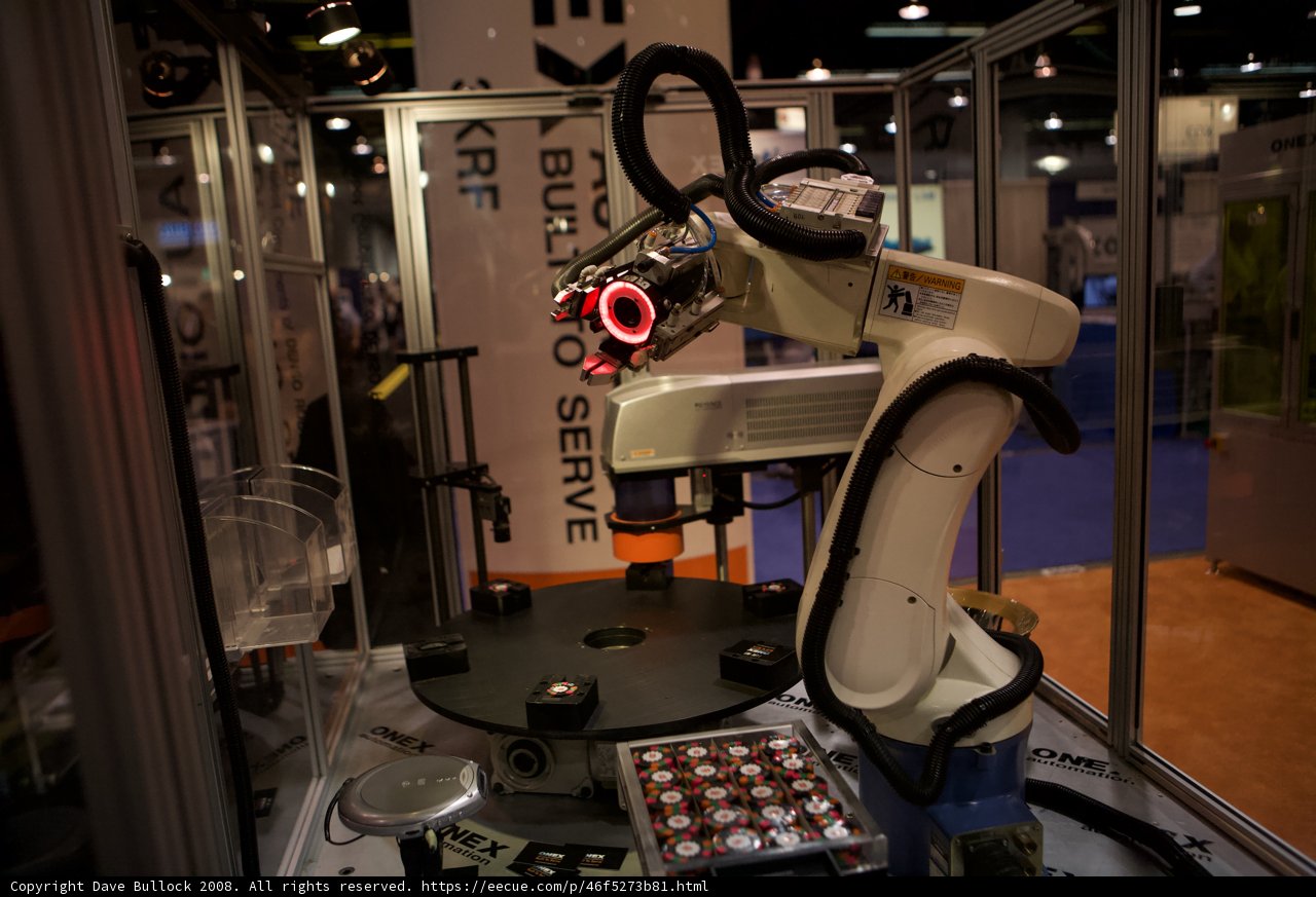 Robotic manufacturing in action