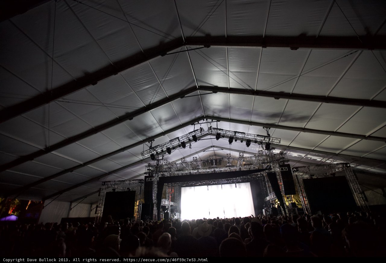 The Big Stage Tent at Coachella