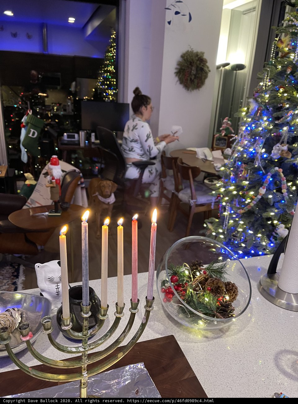 Celebrating Hanukkah with Family