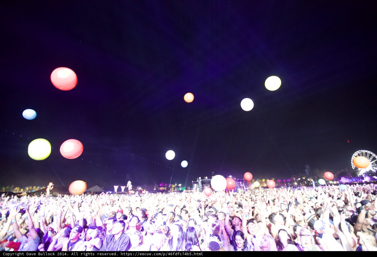 Balloons and Beats at Coachella
