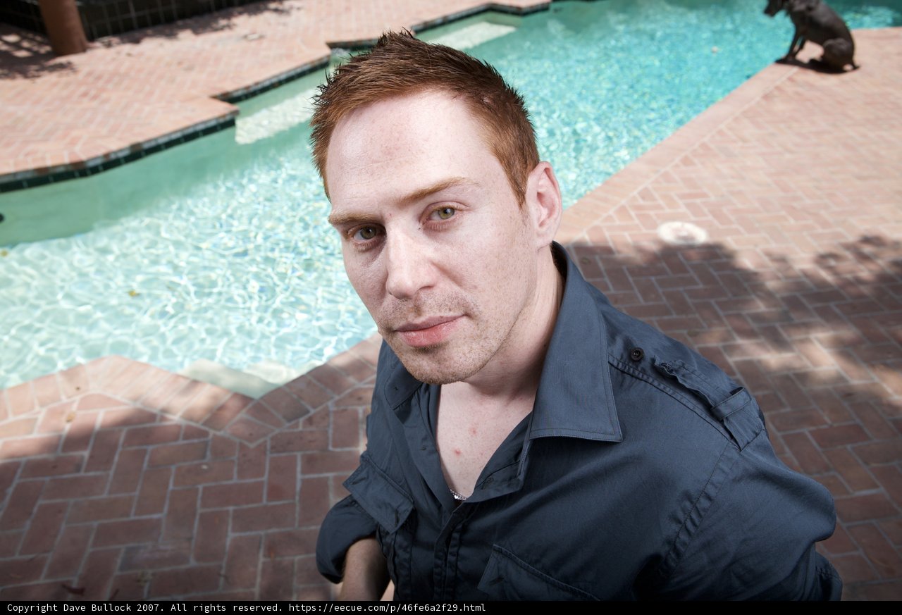 Poolside Portrait