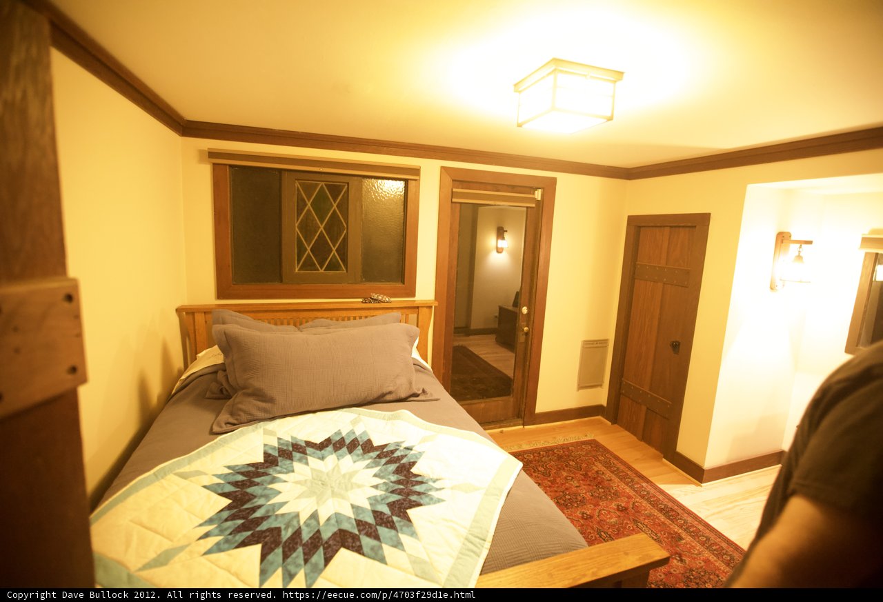 Cozy Bedroom with Natural Wood Accents