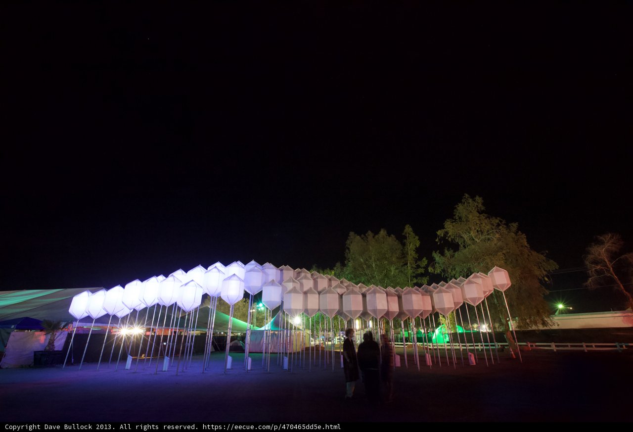 Illuminated Balloon Canopy