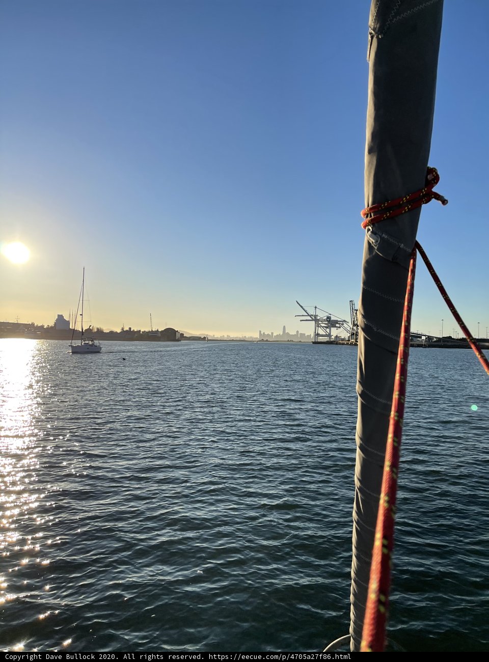 Tranquility at the Oakland Inner Harbor