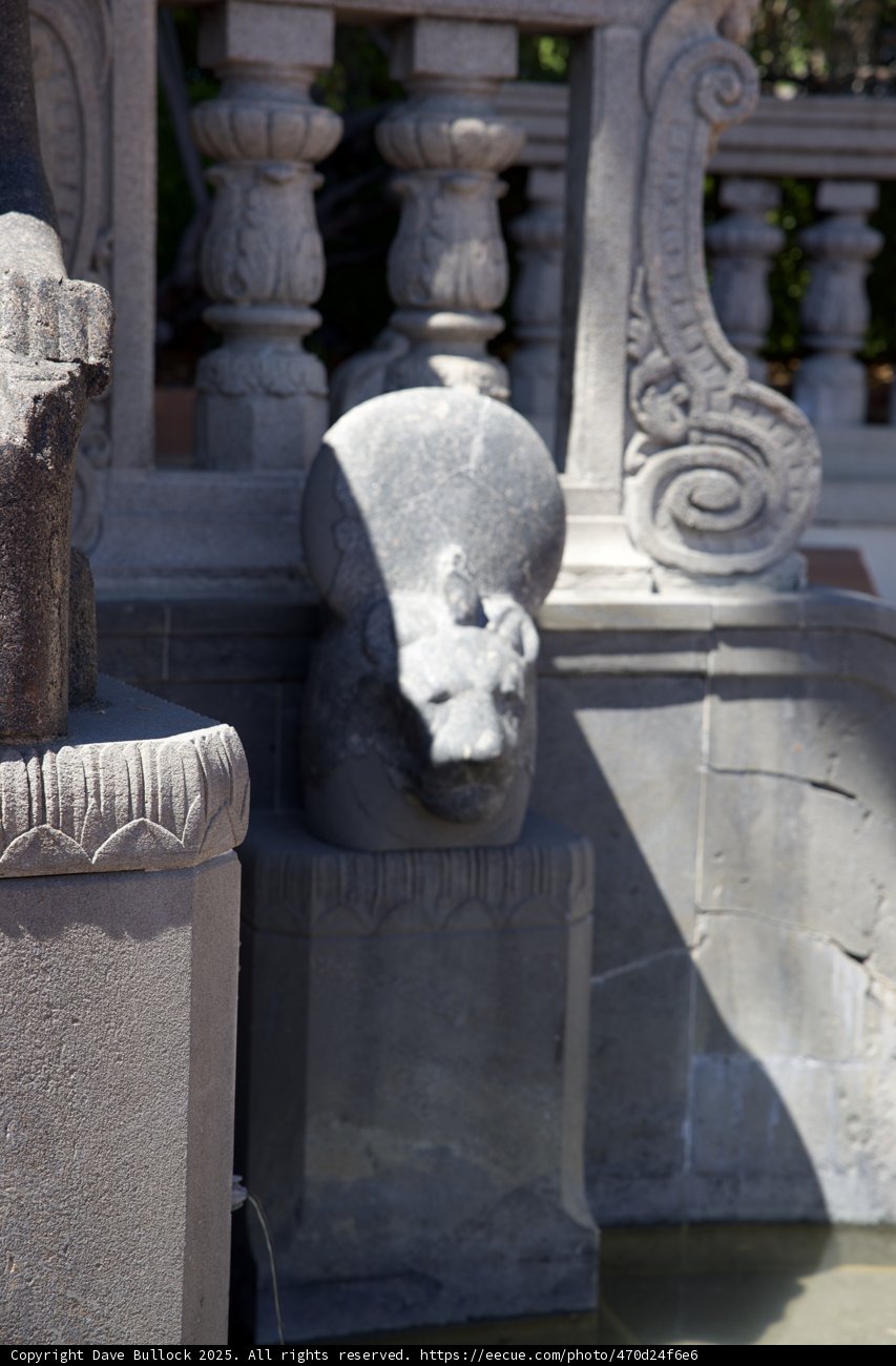Enigmatic Guardians of Hearst Castle