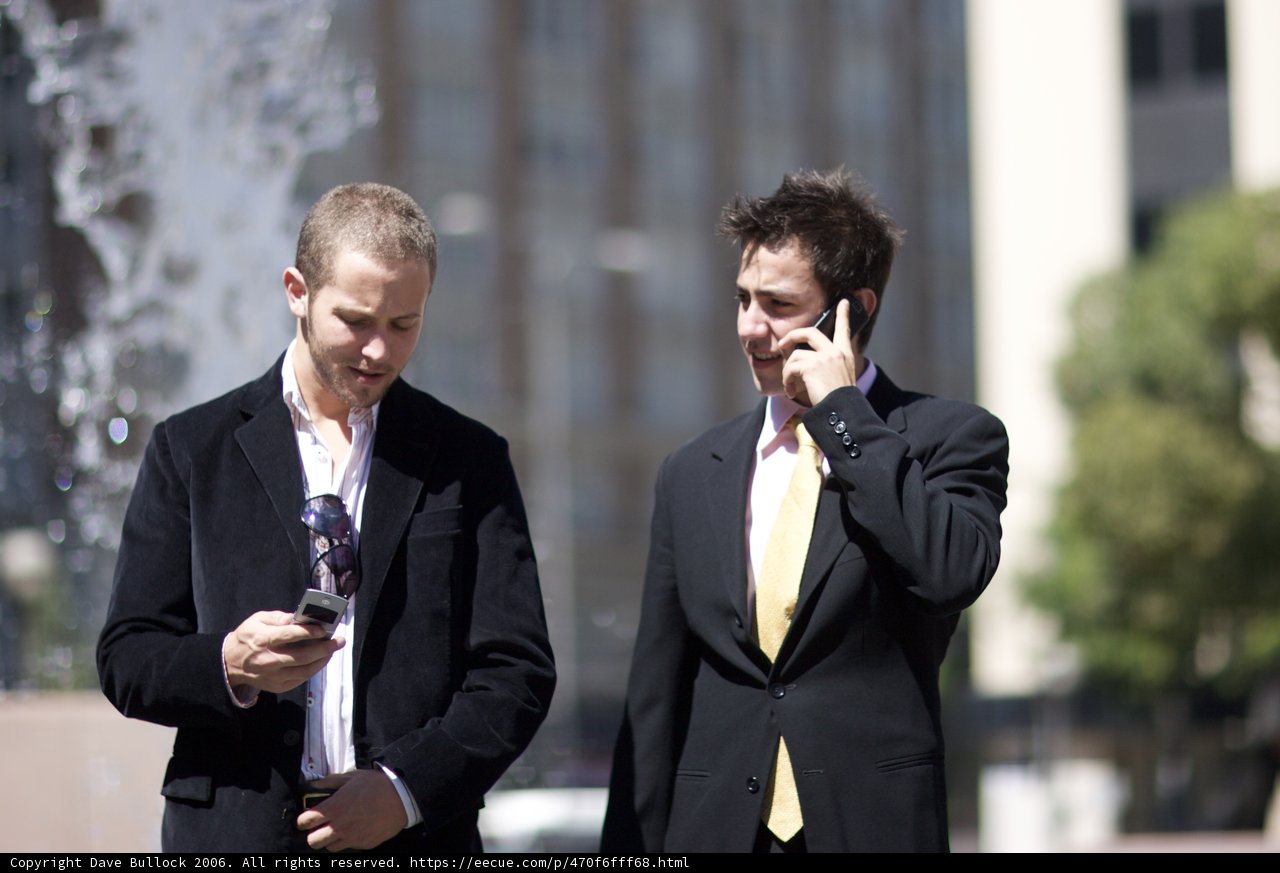 Suit and Tie Business Talk
