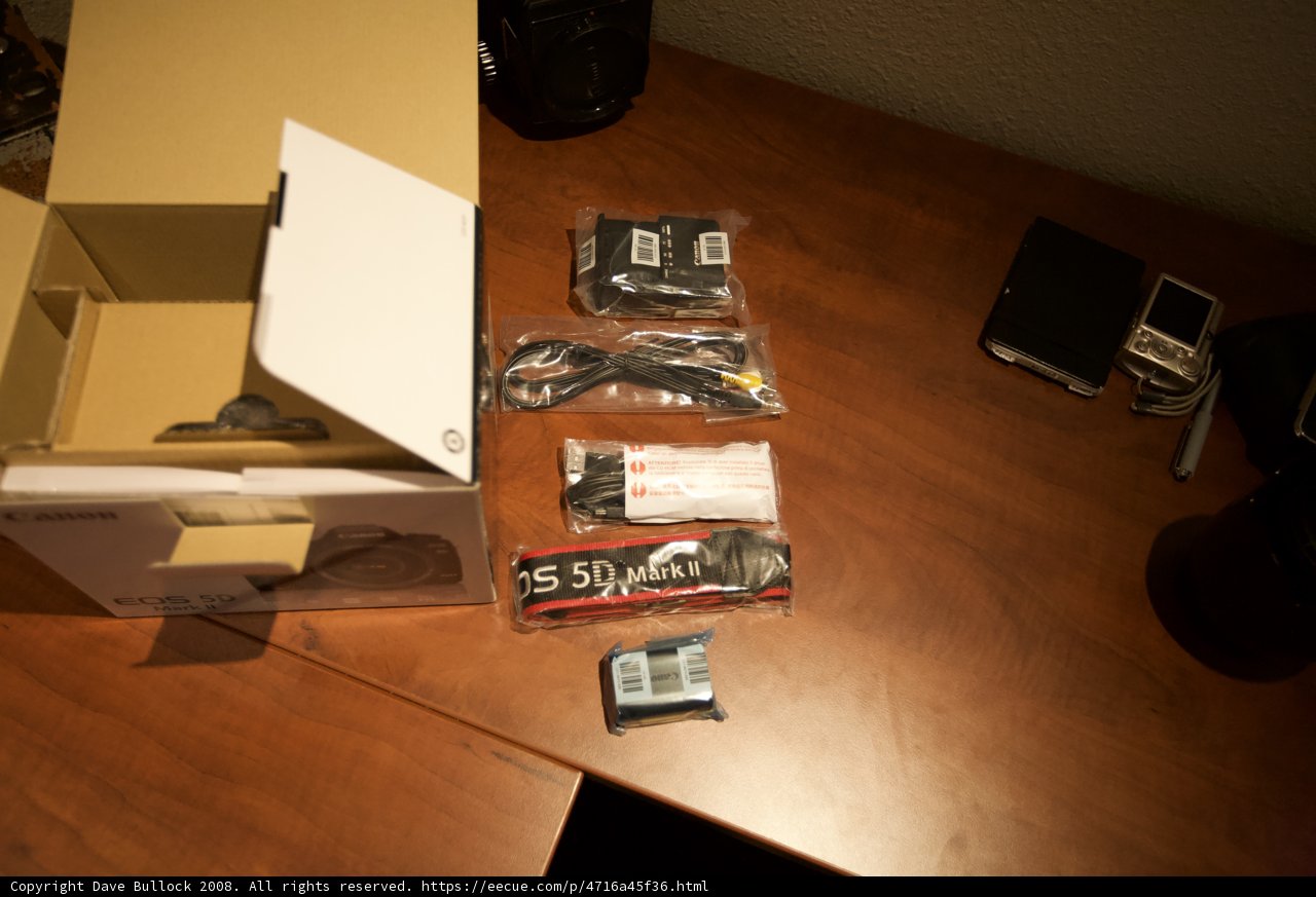 Unboxing the 5d MK ii Camera Kit