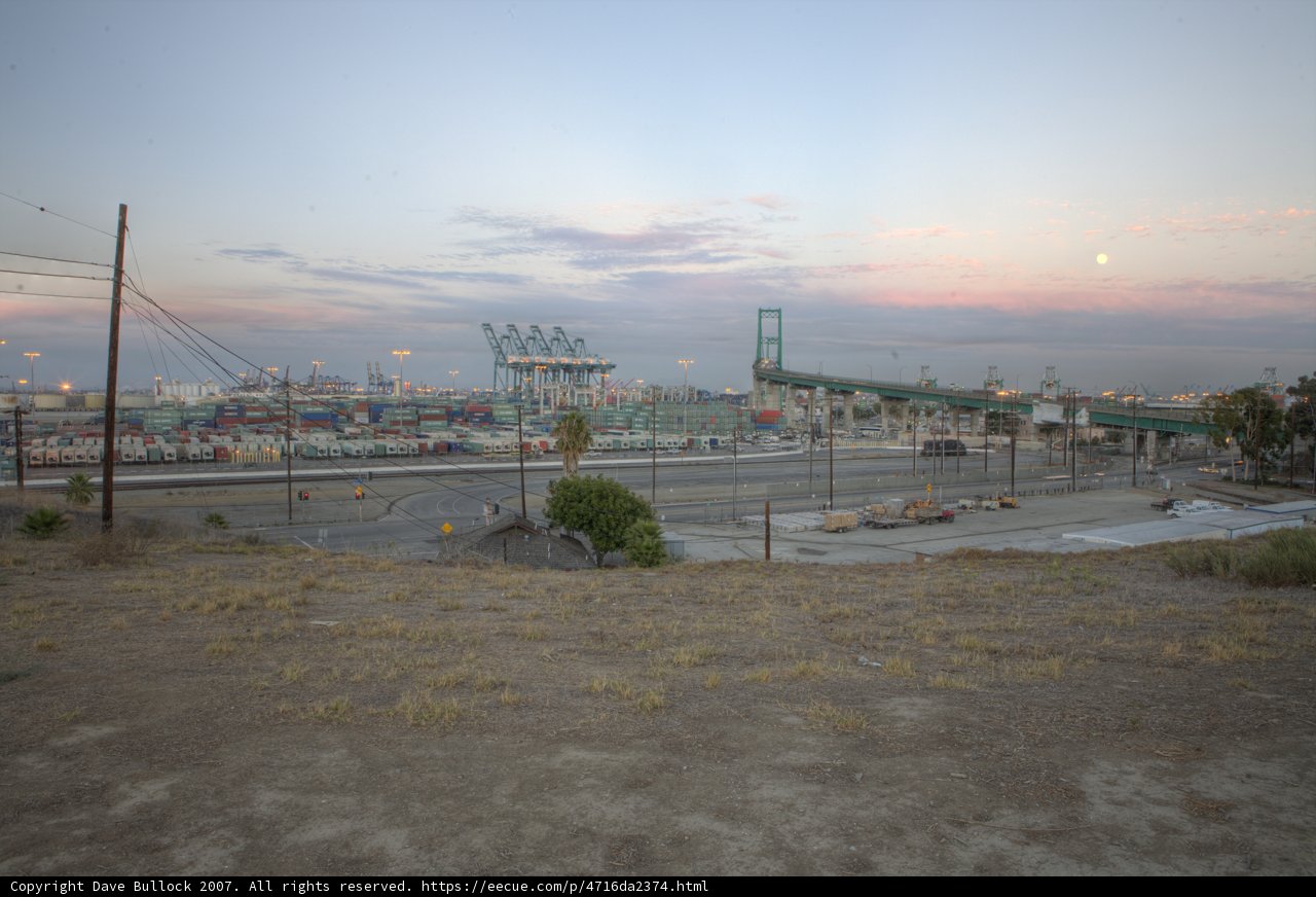 Sunset Above the Port