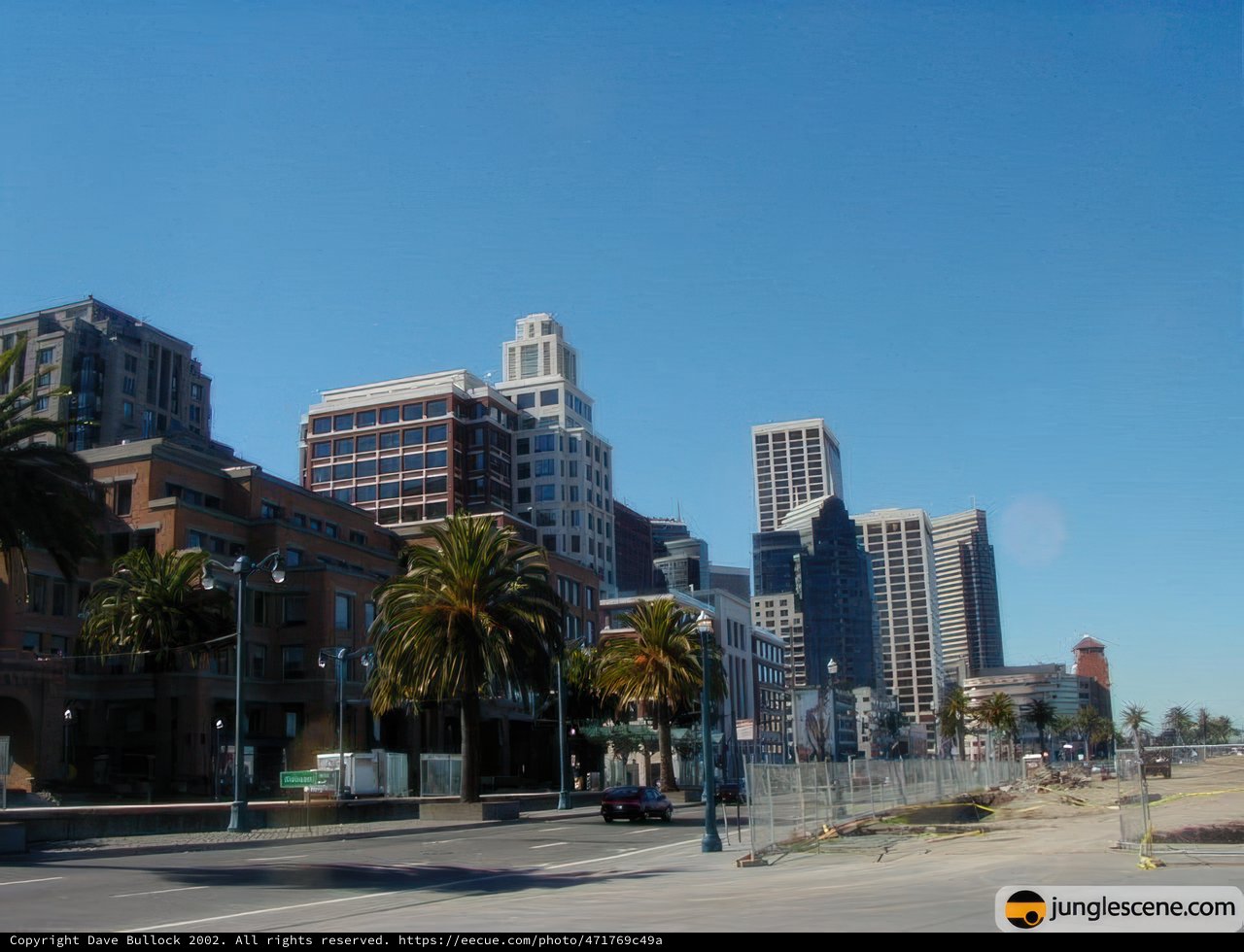Cityscape of Downtown Metropolis