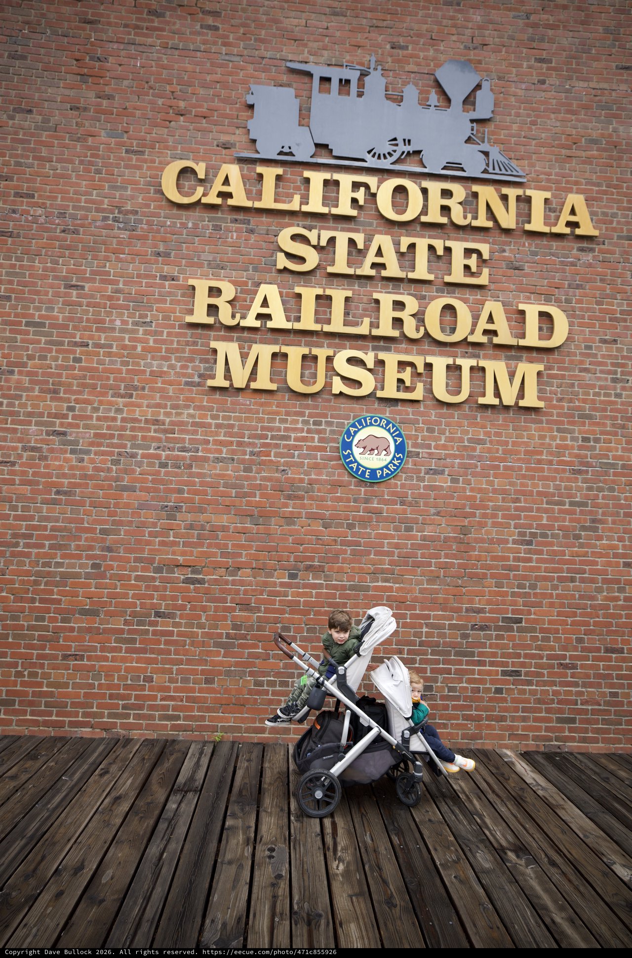 Family Visit to California State Railroad Museum