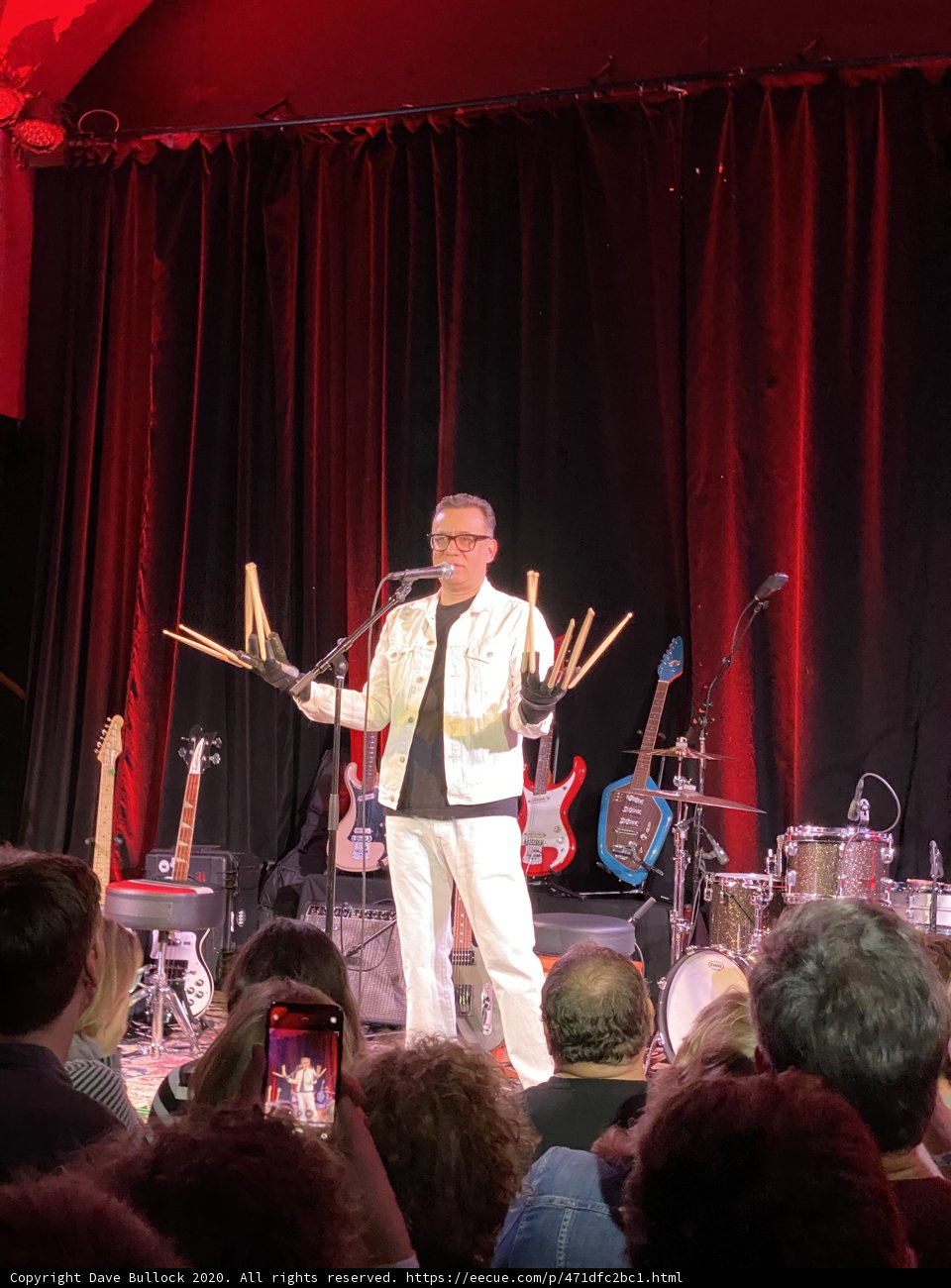 Fred Armisen Rocks the Stage with his Drumming Skills