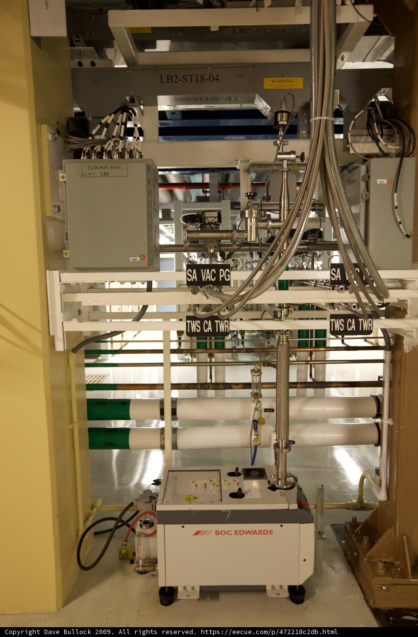 Wired Machine in Factory Room