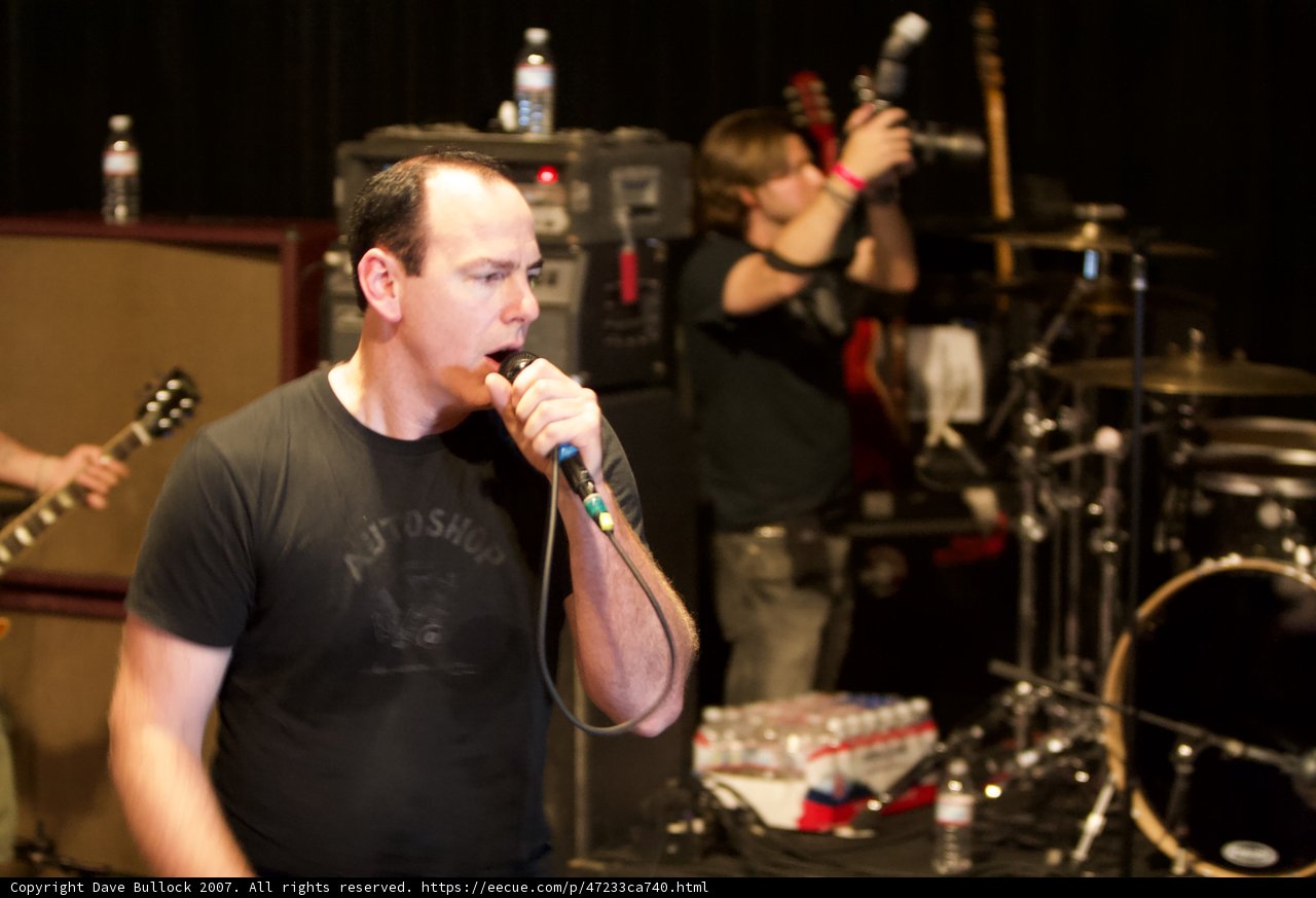 Rocking out at the Glasshouse