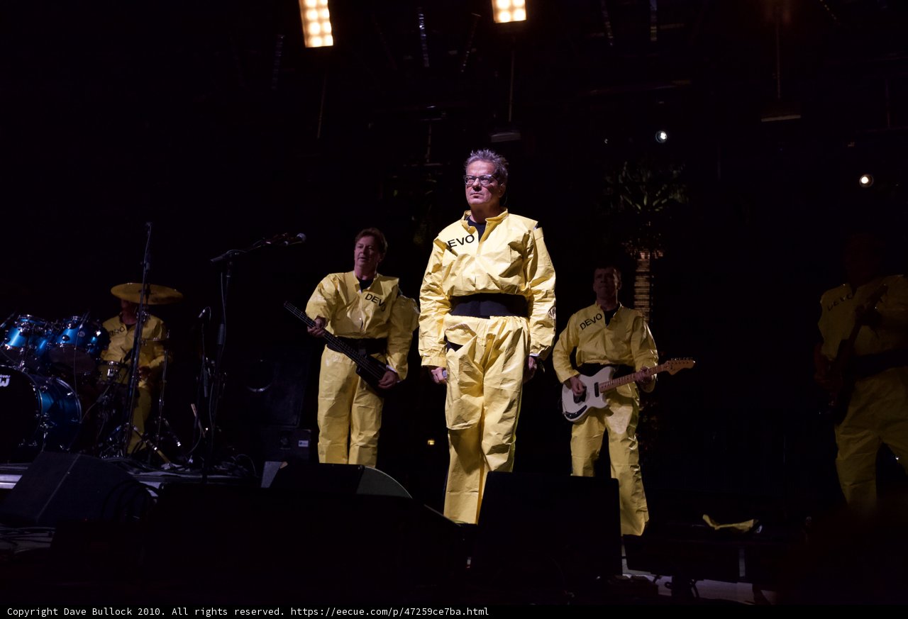 Yellow Suited Man Rocks the Coachella Stage