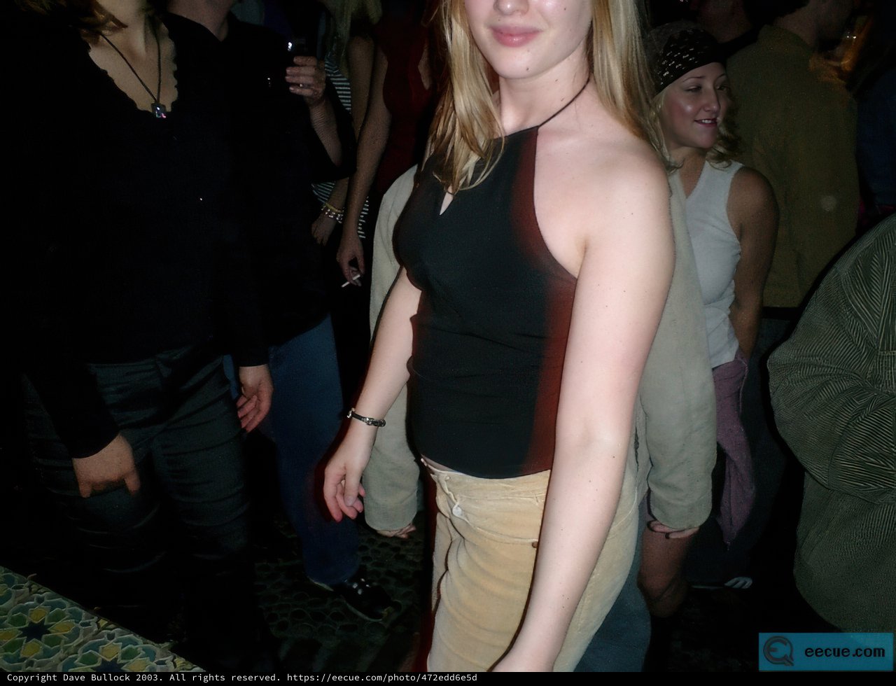 Standing in the crowd
