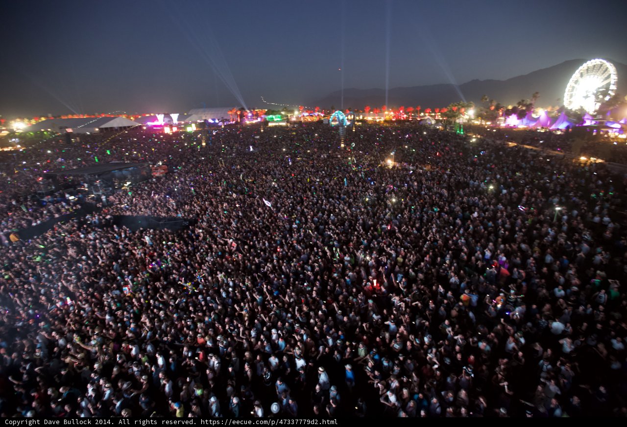Electric Atmosphere at Coachella Music Festival