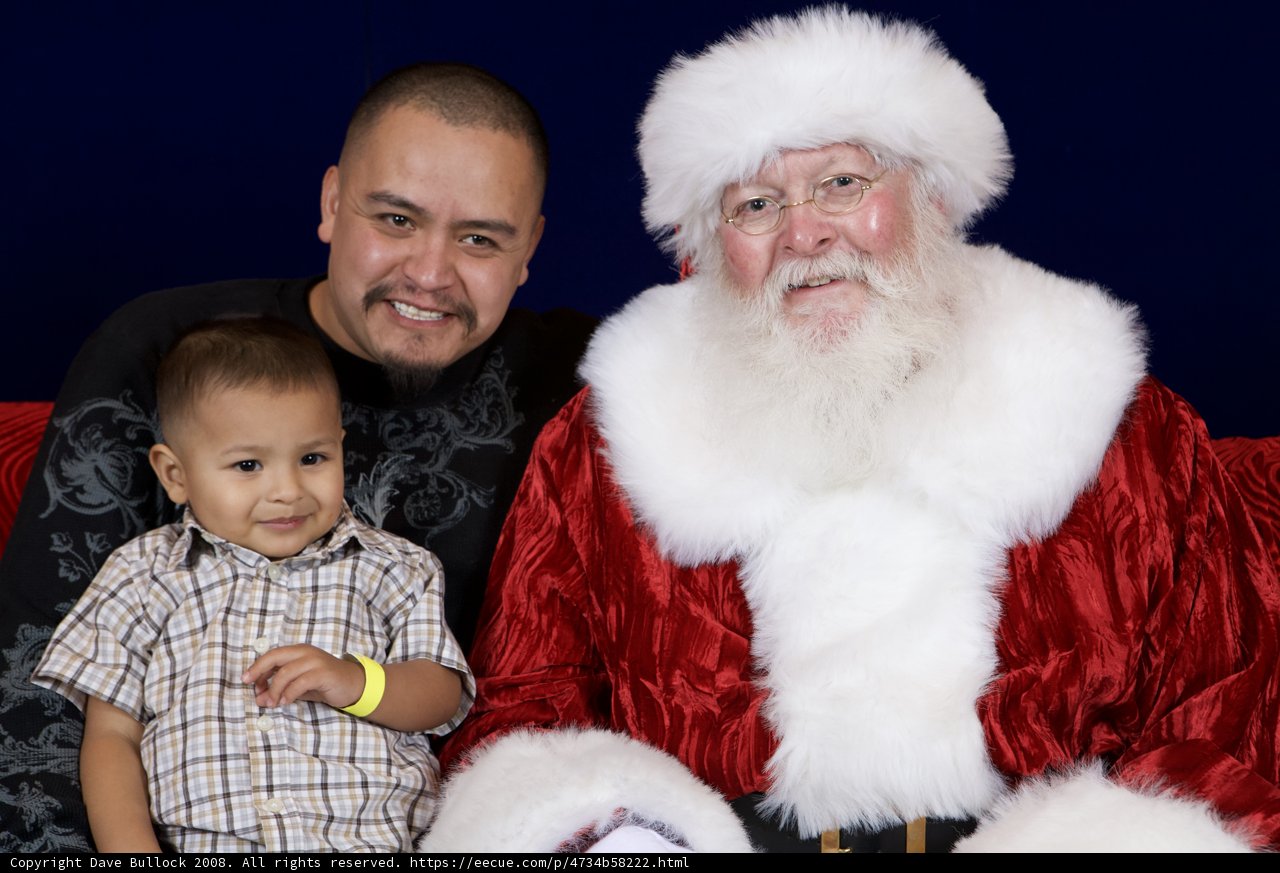 A Festive Moment with Santa