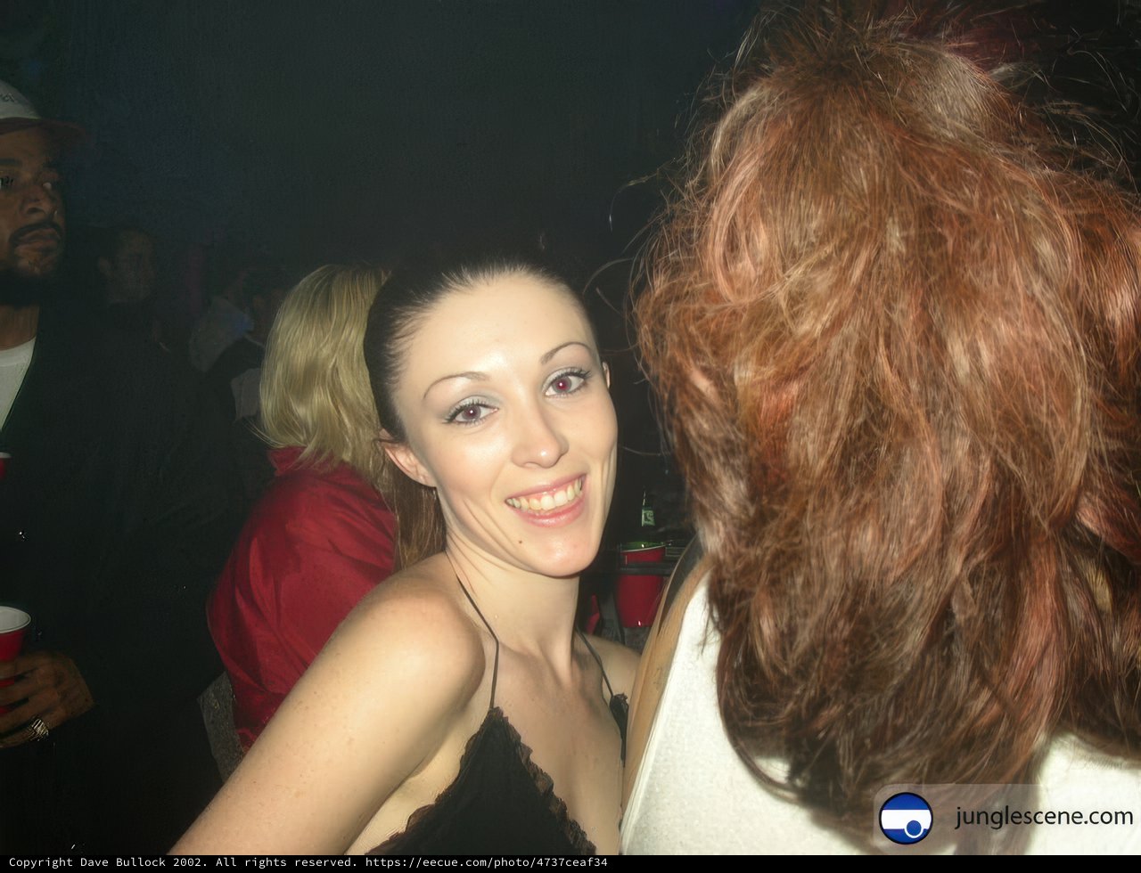 Red-Headed Beauty in the Club