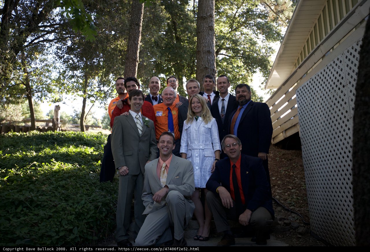 Truitt Wedding Party Group Shot