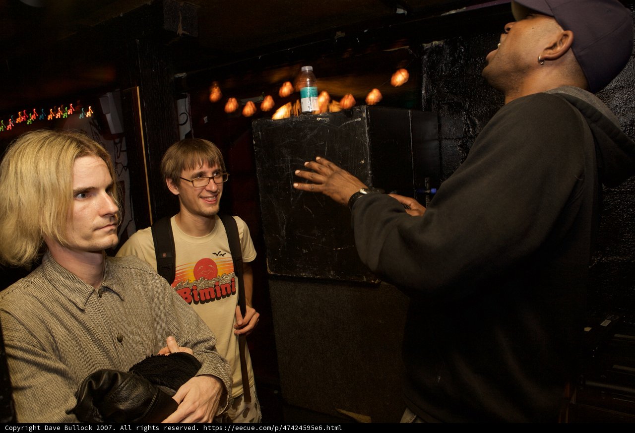 Conversation in the Dark Bar
