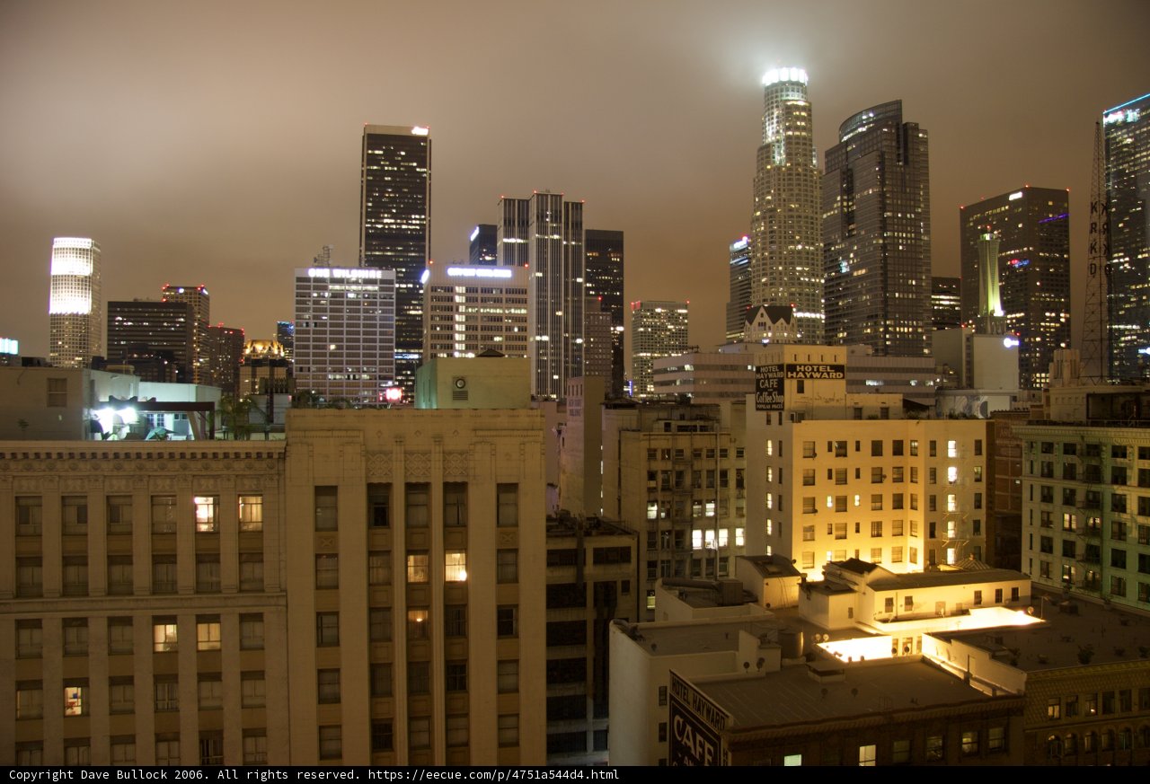 Glowing Metropolis