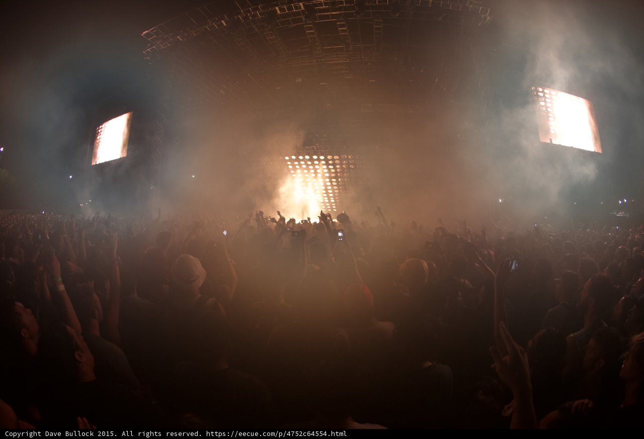 Phones and Fog Panorama