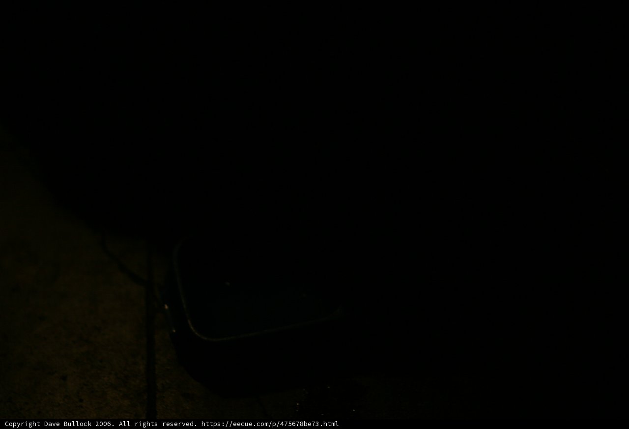 Standing in the Dark