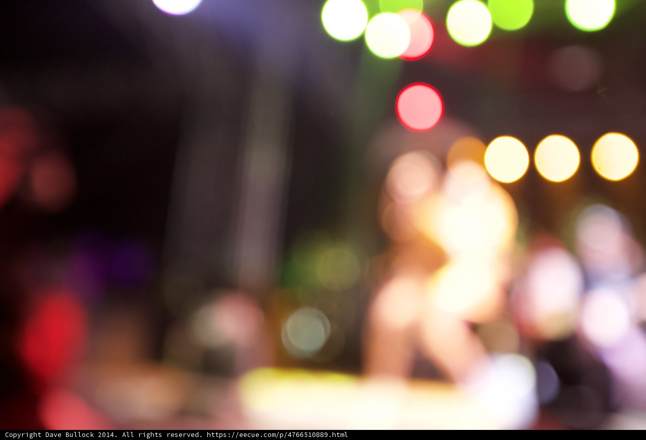 Blurry Nightlife at Coachella
