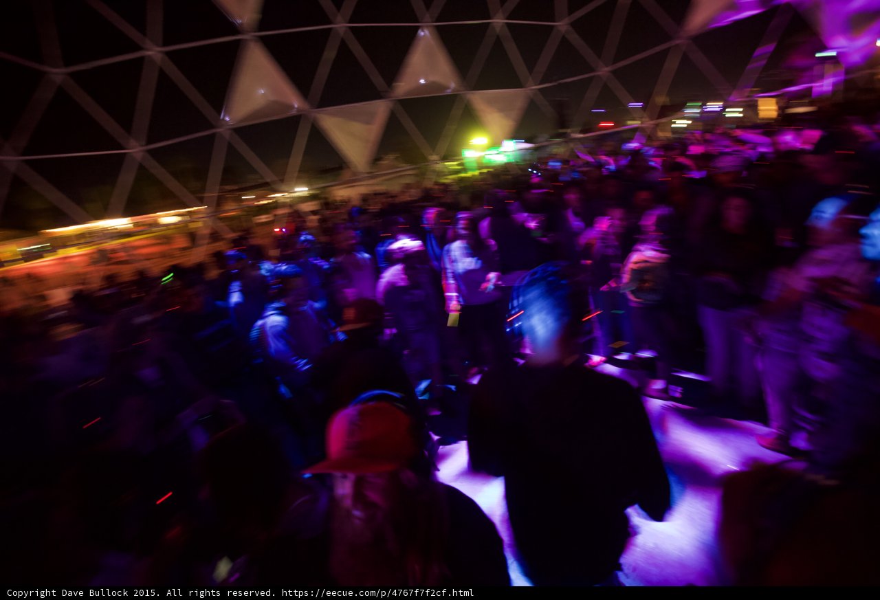 Blurred Dome Crowd