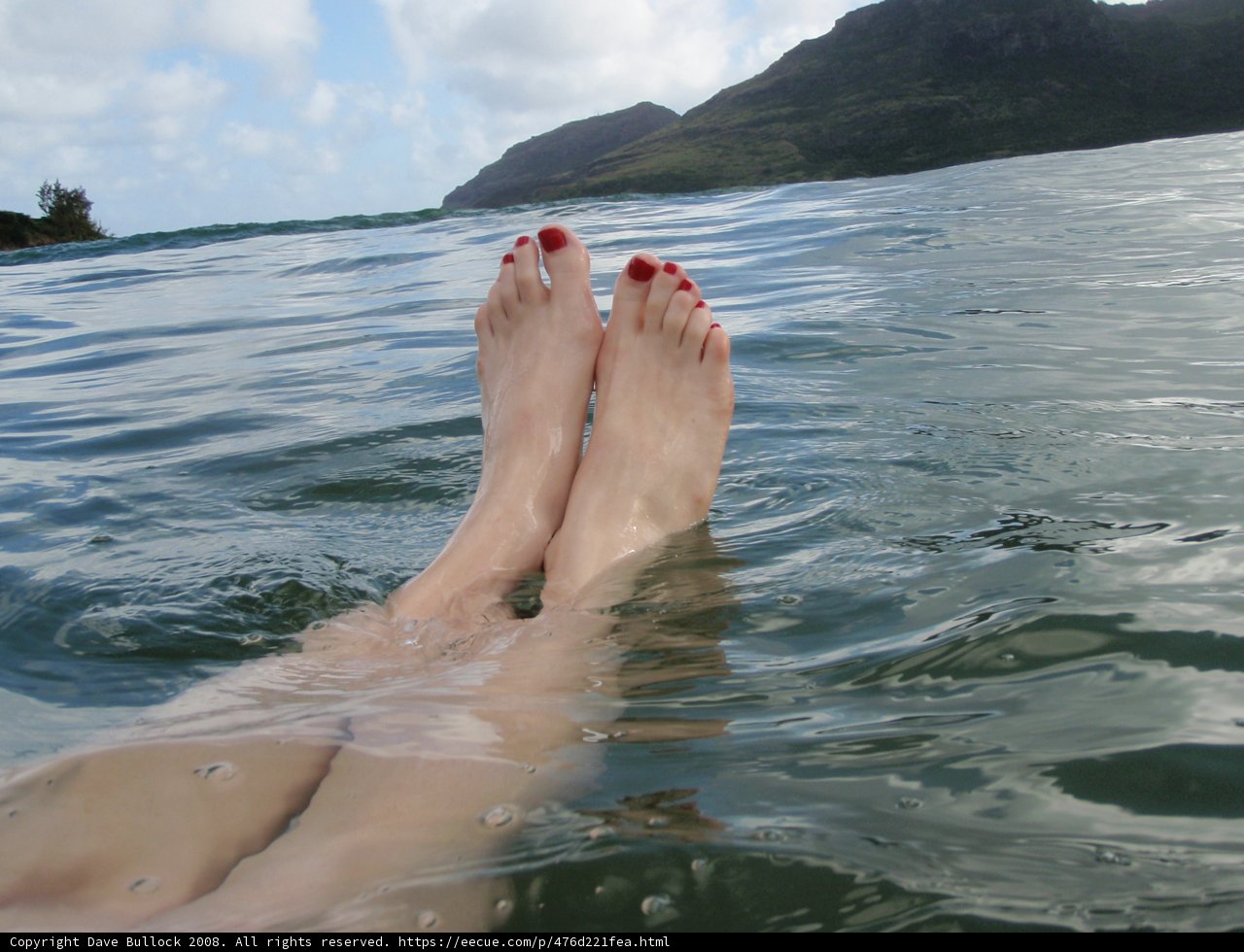 Barefoot in the Lake
