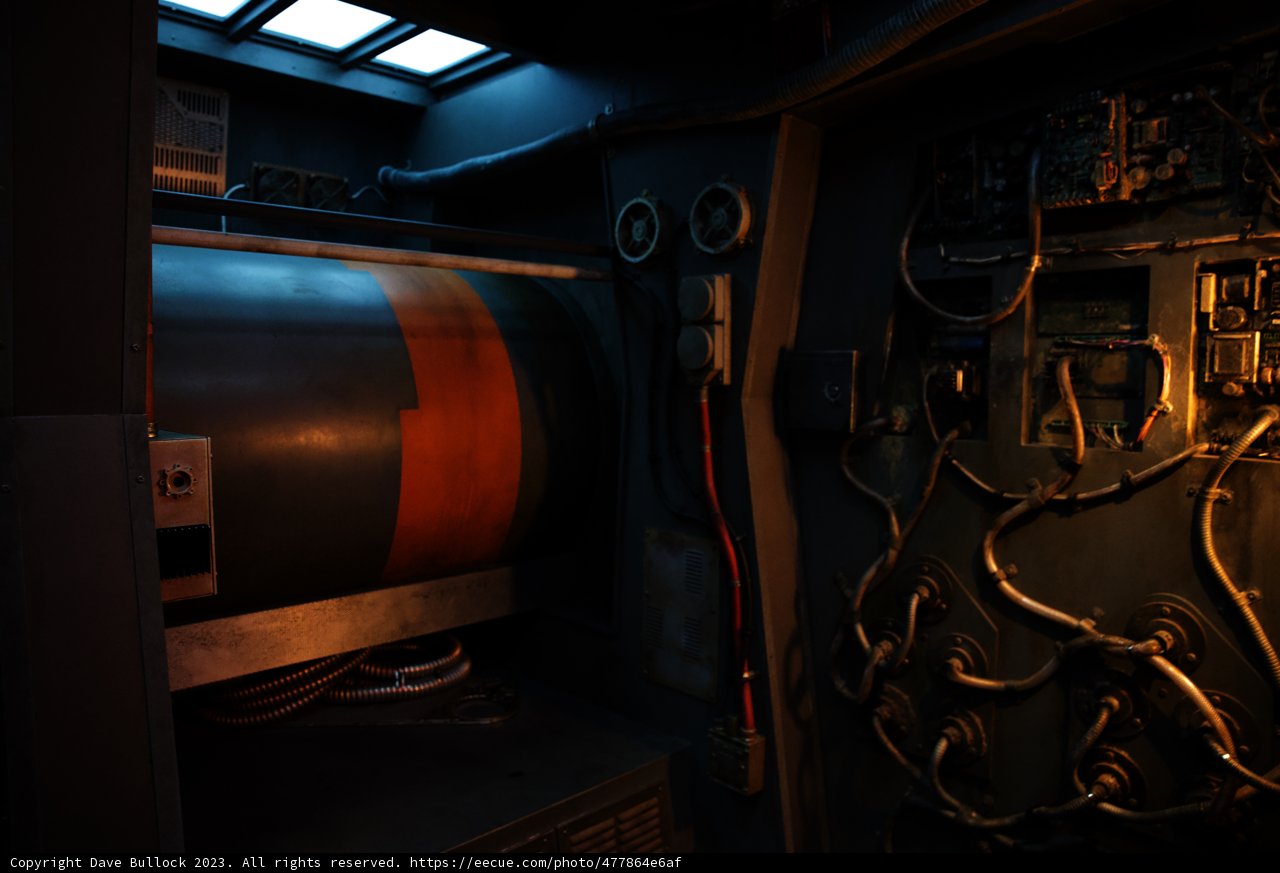 Intricate Military Vehicle Interior